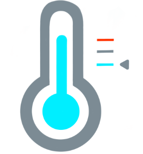 Grafik, Thermometer 